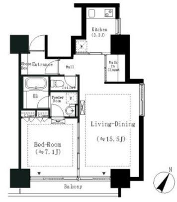 エルスタンザ白金 間取り