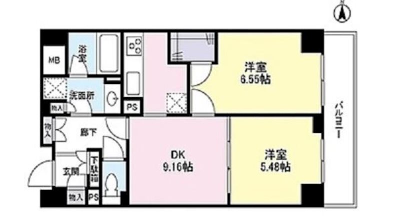 アイム白金高輪 間取り