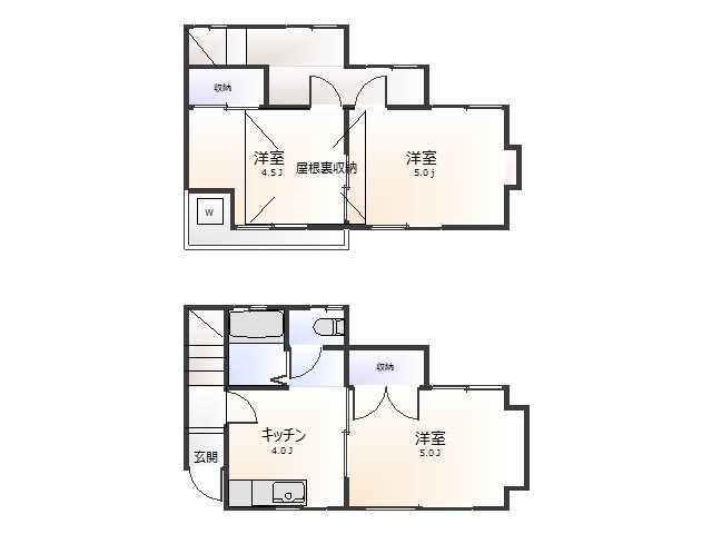 Ｉ house 間取り